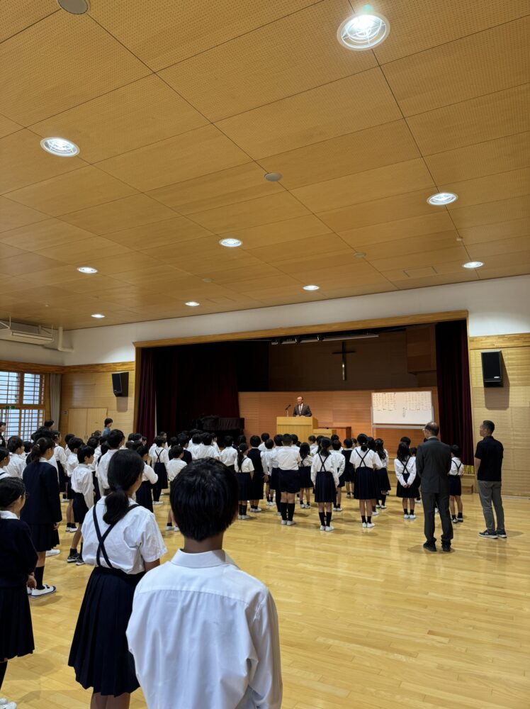 恵泉女学園・廣瀬学園長先生による礼拝の話